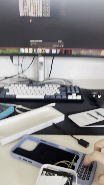 Events from the keyboard