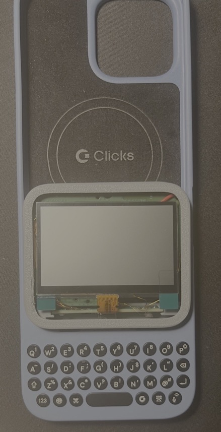 Cover fits but no display slot, case still not trimmed