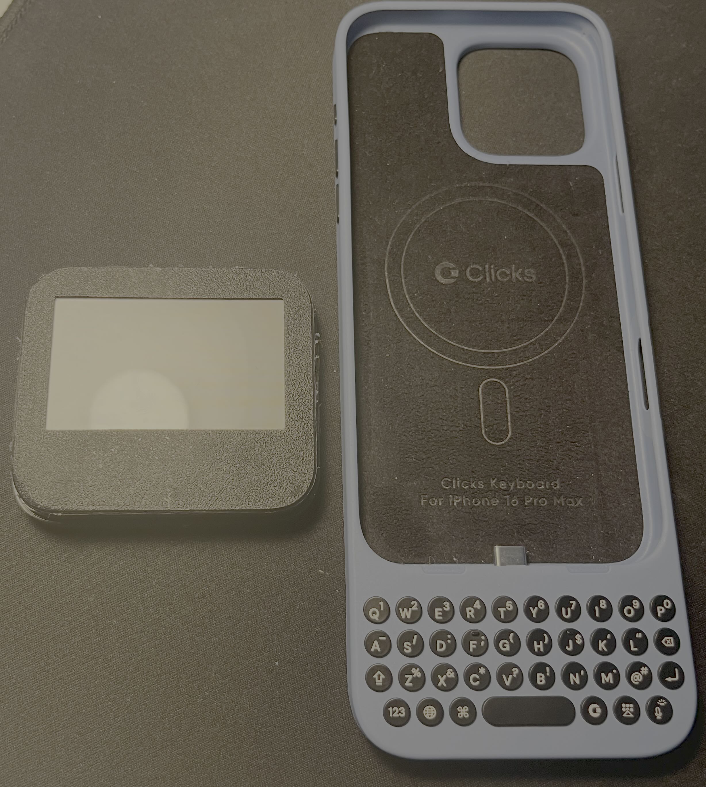 Hot glued enclosure