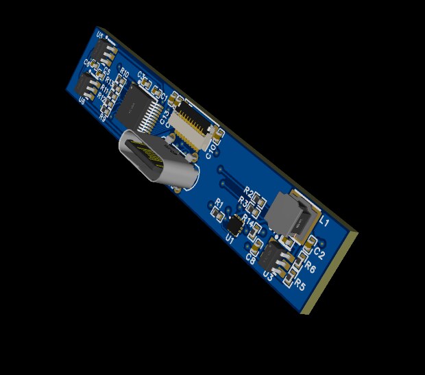 PCB from the component side