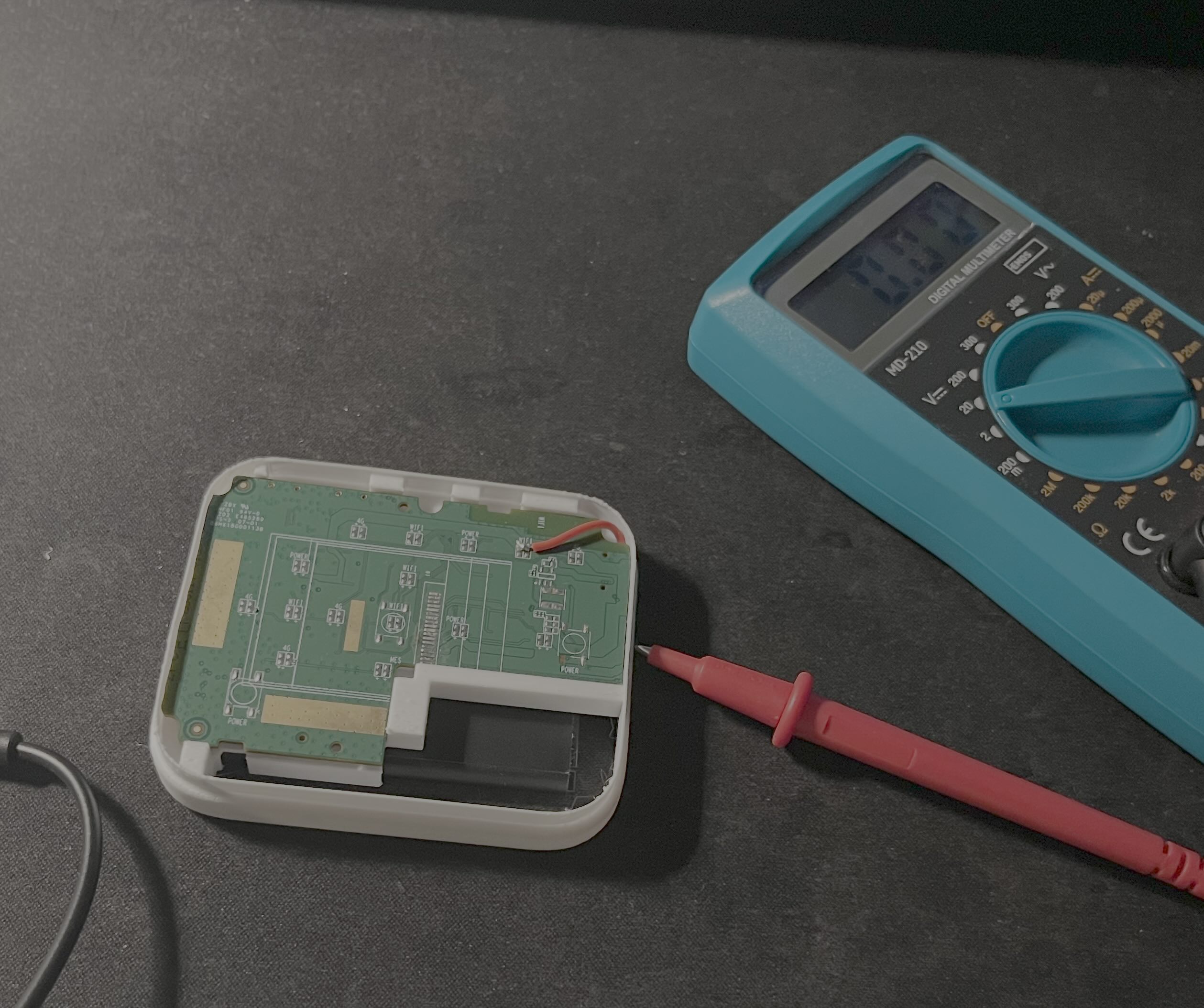 Checking and mapping the pins with a multimeter